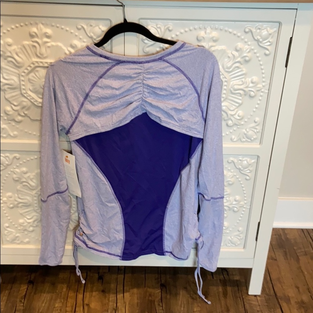 Lucy long sleeve top- size L- NWT